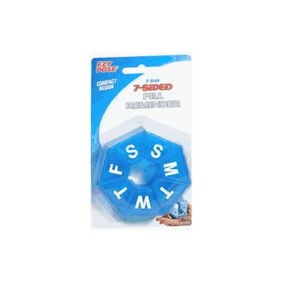 Pill Organizer Ezy Dose 7 Day - Reminder, Pi