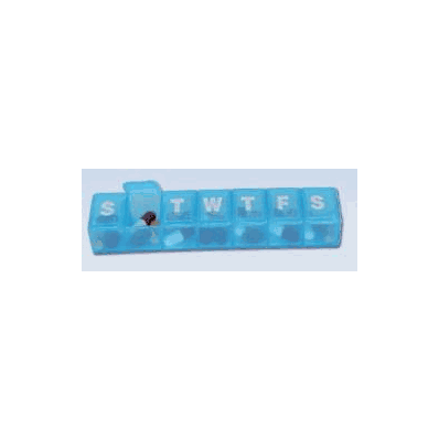 Pill Organizer Large 7 Day - Reminder, Pill C