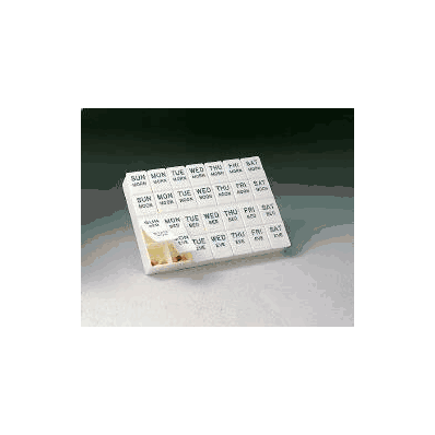Pill Organizer Mediplanner Large 28 Day - Or