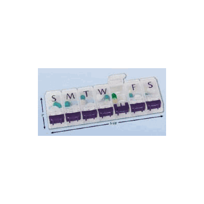 Pill Organizer Medium 7 Day - Organizer, Pill