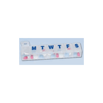 Pill Organizer Medium 7 Day - Pill Reminder,