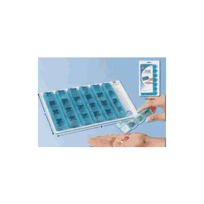 Pill Organizer One-day-at-a-time Large 7 Day