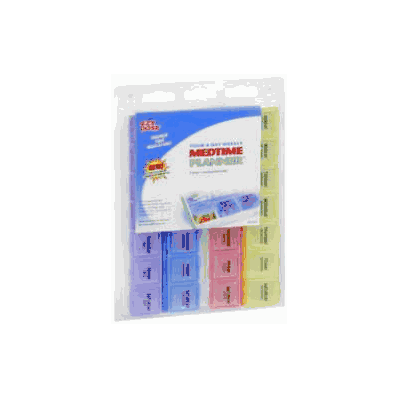Pill Organizer, Size Medium, 8.5" X 6" X 1.25" 7 Day