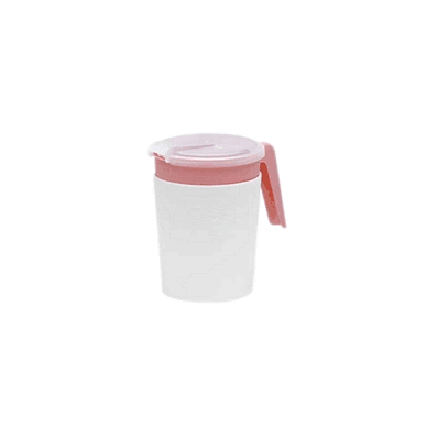 Pitcher with Handle, Clear Lid