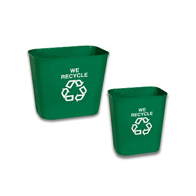 Plastic Fire-resistant Waste Baskets - Basket