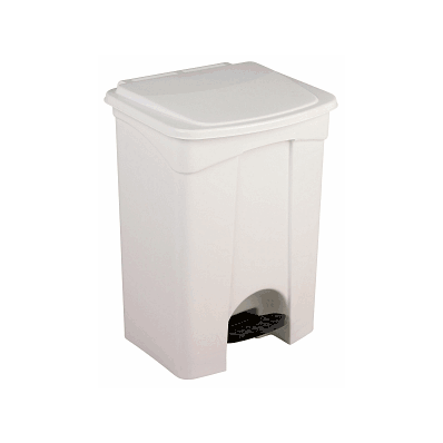 Plastic Step-on Trash Cans - Can, Step-on, Pl