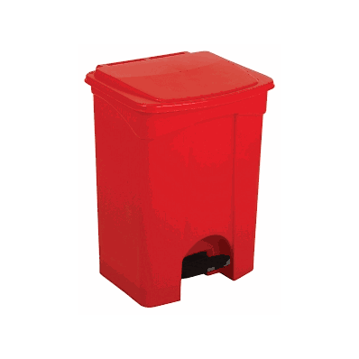 Plastic Step-on Trash Cans - Can, Waste, Step