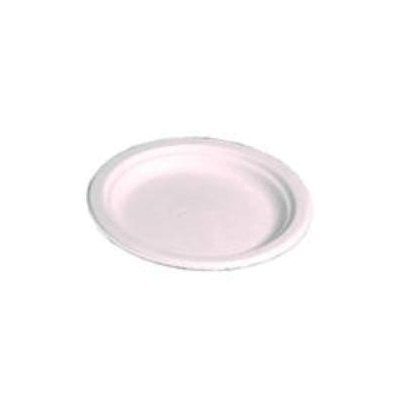 Plate Chinet White Disposable Paper - Plate,