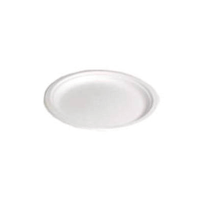Plate Chinet White Disposable Paper - Plate,