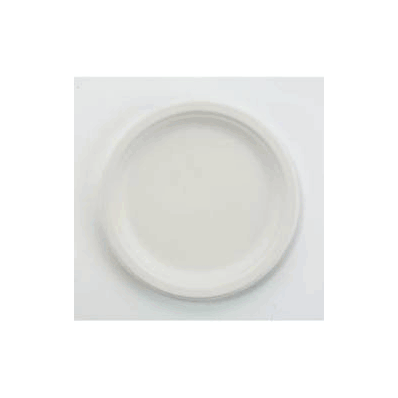 Plate Chinet White Disposable Paper - Plate,