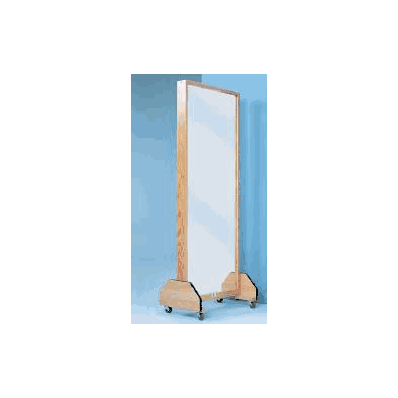 Plate Glass Portable Mirror 27 X 72 Inch Natu