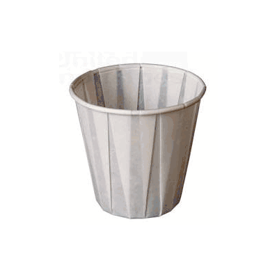 Pleated Cup 3.5 Oz. - Cup, Pleated F/Dspn -#4
