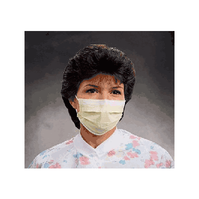 Pleated Procedure Mask W / Earloops By Kimber