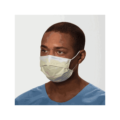 Pleated Procedure Mask W / Earloops By Kimber