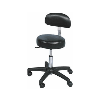 Pneumatic Revolving Stool With Back By Patter