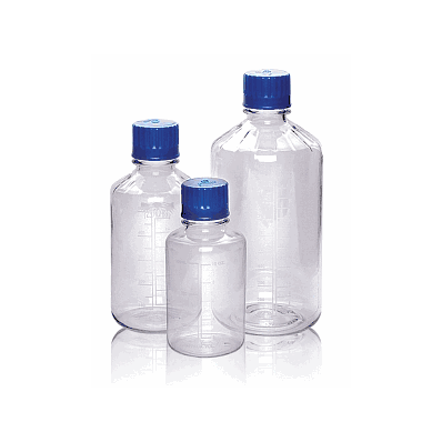 Polycarbonate Boston Round Media Bottles By T