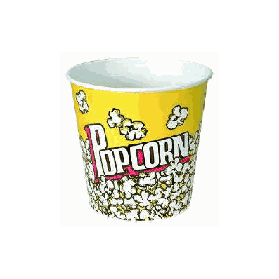 Popcorn Bucket Double Poly Paper - Bucket, Po