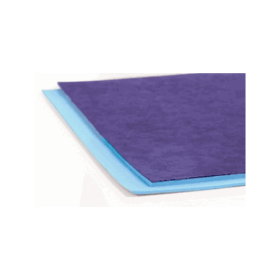 Poron, 1/8x12x42 R-blue W/Cvr