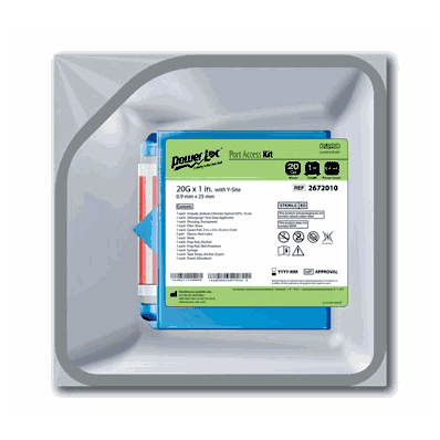 Port Access Kit, 19 ga x 0.75" Y-Site Port
