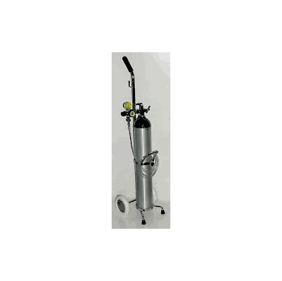 Portable Oxygen Kit E - Oxygen Unit, Port On