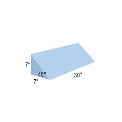 Positioning Wedge 30 L X 7 W X 7 H Inch, 45 D