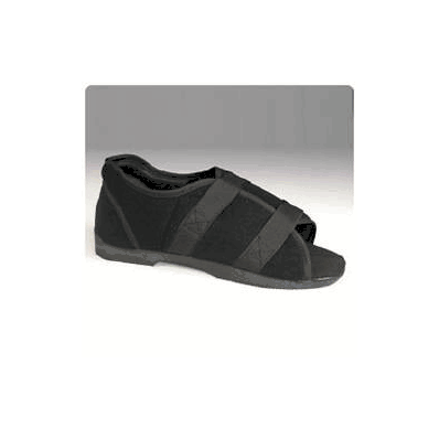 Post-op Shoe Darco Softie Medium Black Fema