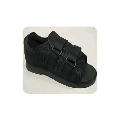 Post-op Shoe Small Black Male - Shoe, Post Op