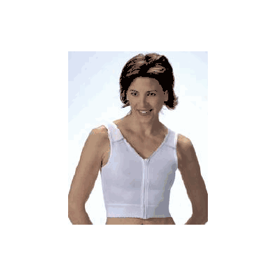 Post-surgical Vest Jobst Surgical Vest White