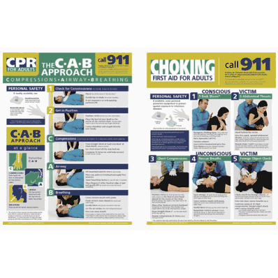 First Aid Posters Learning, The CPR Approach