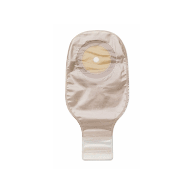 Pouch, 1pc, Dranable, Clr, Ctf 2-1/2"Barrier