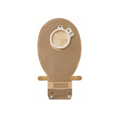Pouch, 2pc Maxi, Drn, Trns 50mm, 1 7/8", Nds