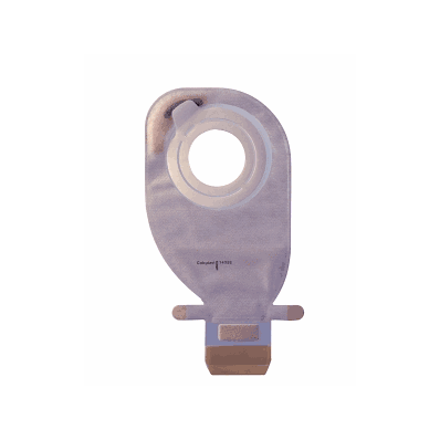 Pouch, Drain, Midi, Trnsp, Med, Coupl, 2", Nd