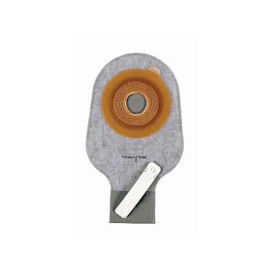 Pouch, Drain Pre-cut 1-pc Trns 1 3/8", Nds