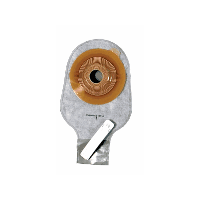 Pouch, Drain Pre-cut 1-pc Trns 1 5/8", Nds