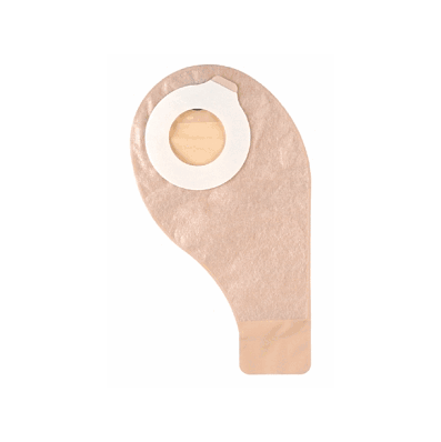 Pouch, Drn, 12", 1side, Lft, Opq 1-7/8 Stoma