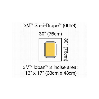 Pouch, Ioban 2, Large, 13" X 17" - Medline