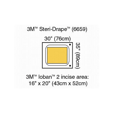 Pouch, Ioban 2, X-large, 16" X 20" - Medline