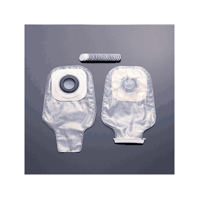 Pouch, Karaya, Drbl, 1 1/4" W / Rplcmnt Fltr
