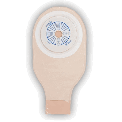 Pouch, Nu-flex, Drain, Trim-to-fit, 1/2-7/8"