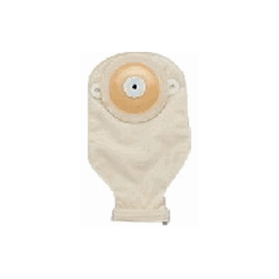Pouch, Ost Drain 1pc 24oz Opaq 1" Precut Opn