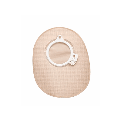 Pouch, Ostomy, Closed, 2pc, 60mm, Opaque Blue