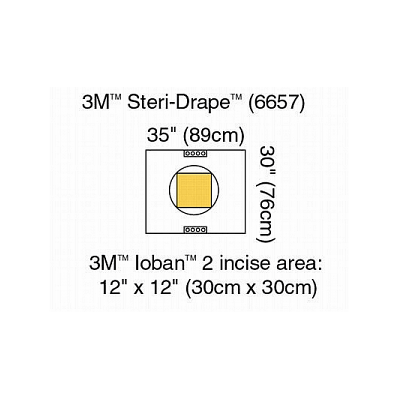 Pouch, Steridrape, W/Accessories 12" X 12" -