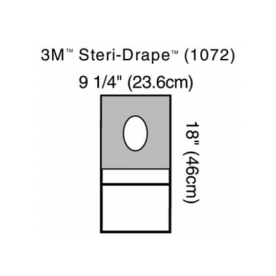 Pouch, Steridrape, W/Aperature, 9.25" X - Med