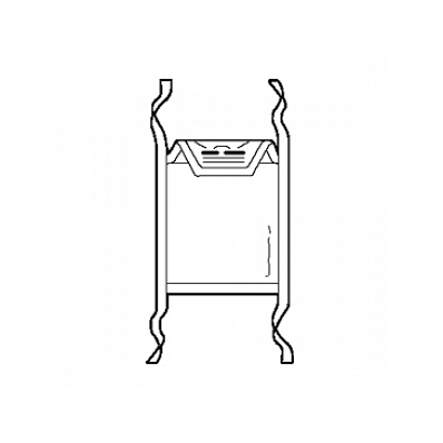 Pouch, Telemetry, Clear-view, Ties - Medline