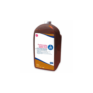 Povidone Scrub Solution, Gallon - 4/Cs - Dyna