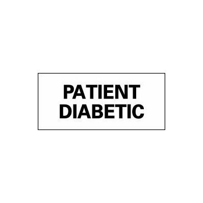 Pre-printed Label Timemed Patient Information