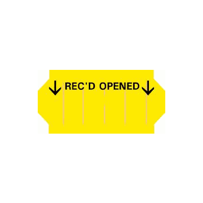Pre-printed Label TxiI Informative Label Rec