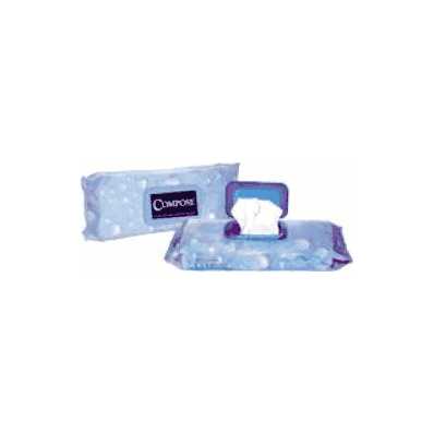 Premoistened Washcloth Compose Ultrashield 9