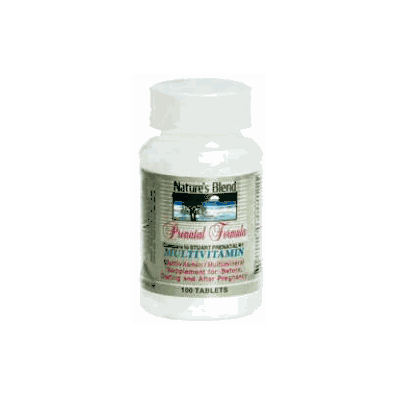 Prenatal Vitamin Tablet 100 Per Bottle - Vita