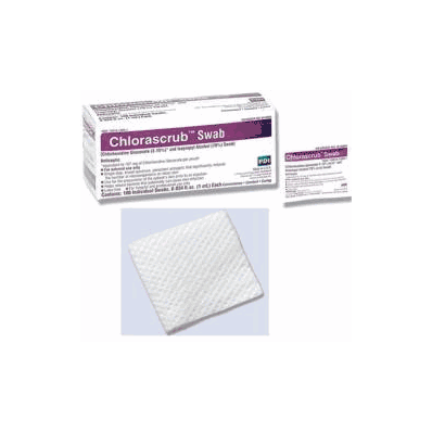 Prep Pad Chlorascrub Chlorhexidine Gluconate